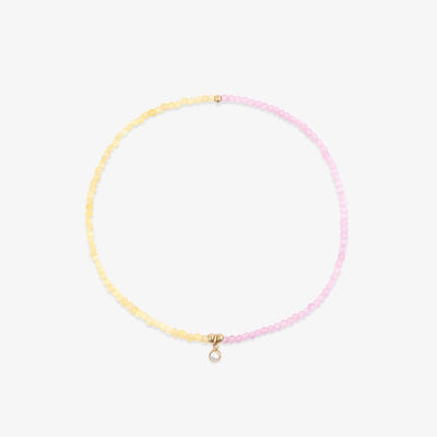 Le Soleil Seed Bead Stretch Anklet