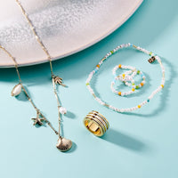 Pippa Pearl Stretch Anklet Gallery Thumbnail
