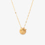 Starburst Disc Toggle Necklace