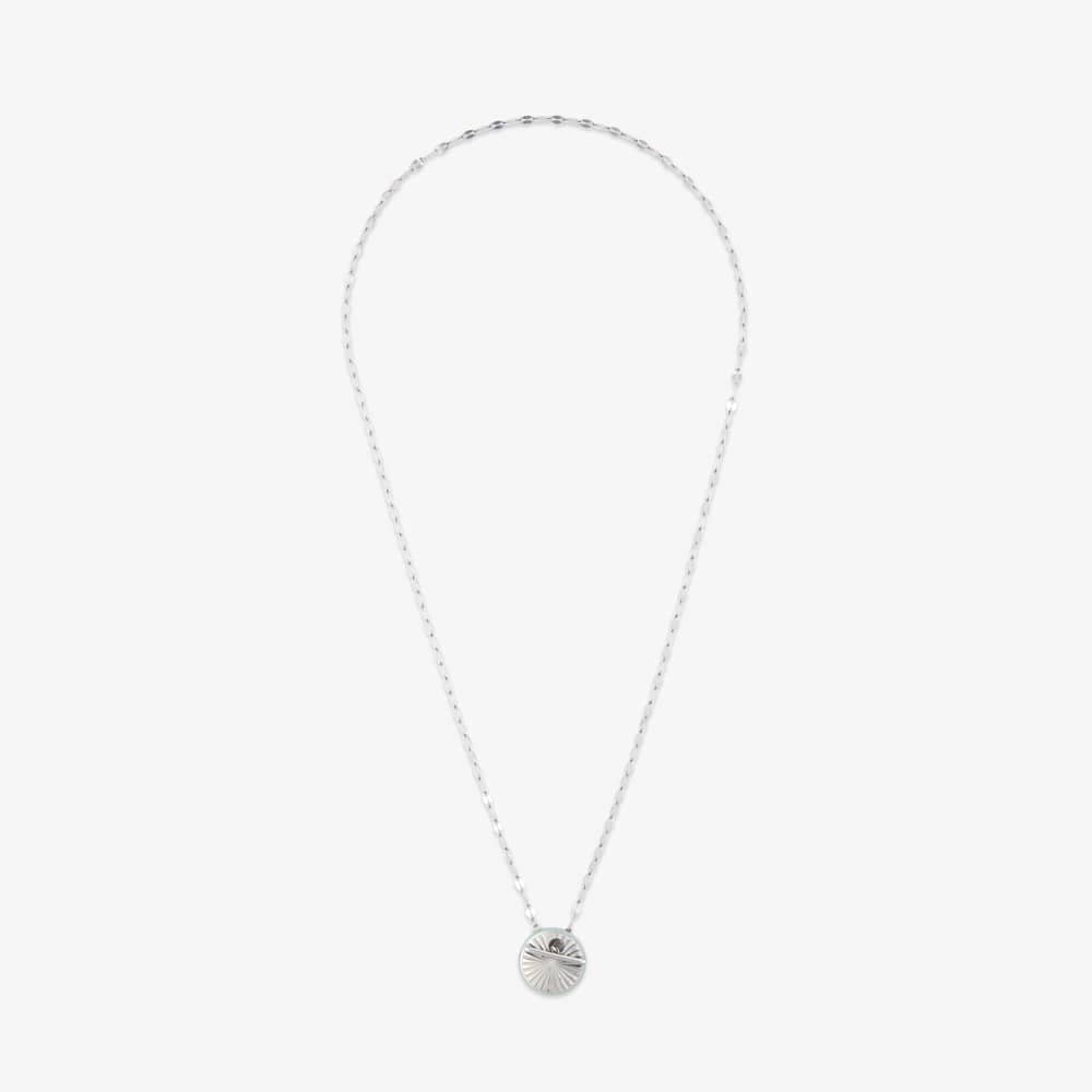 Starburst Disc Toggle Necklace 11