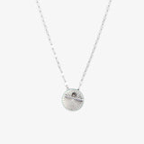 Starburst Disc Toggle Necklace