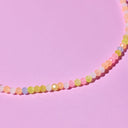 Blooming Frosted Bead Choker