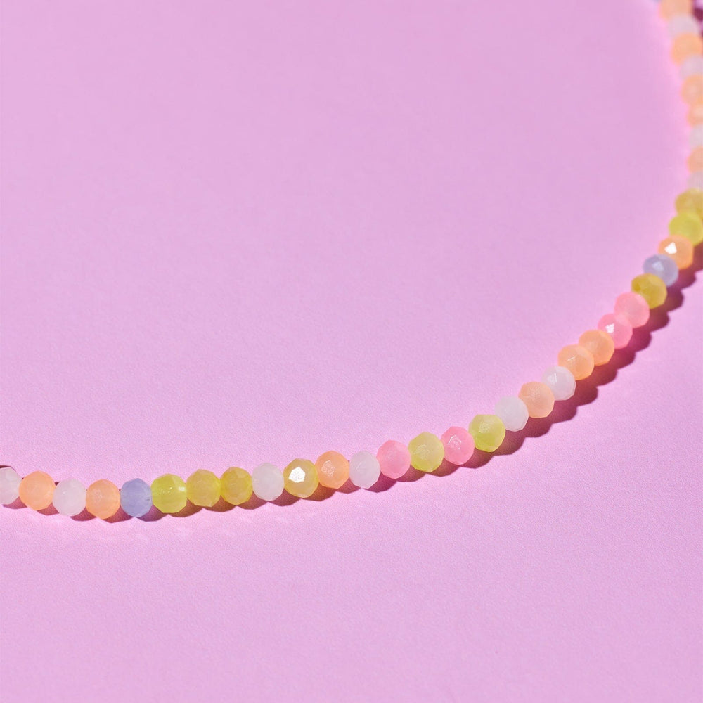 Blooming Frosted Bead Choker 4