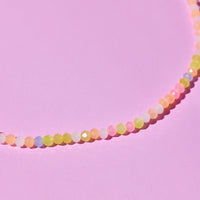 Blooming Frosted Bead Choker Gallery Thumbnail