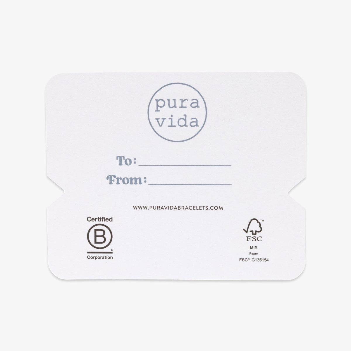 Write Your Own Bracelet Card