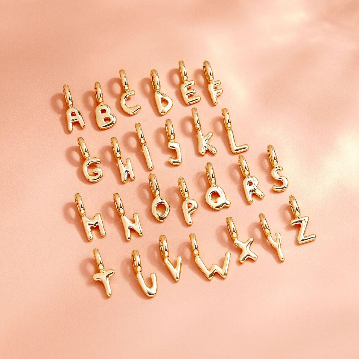 Harper Simple Alphabet Charm
