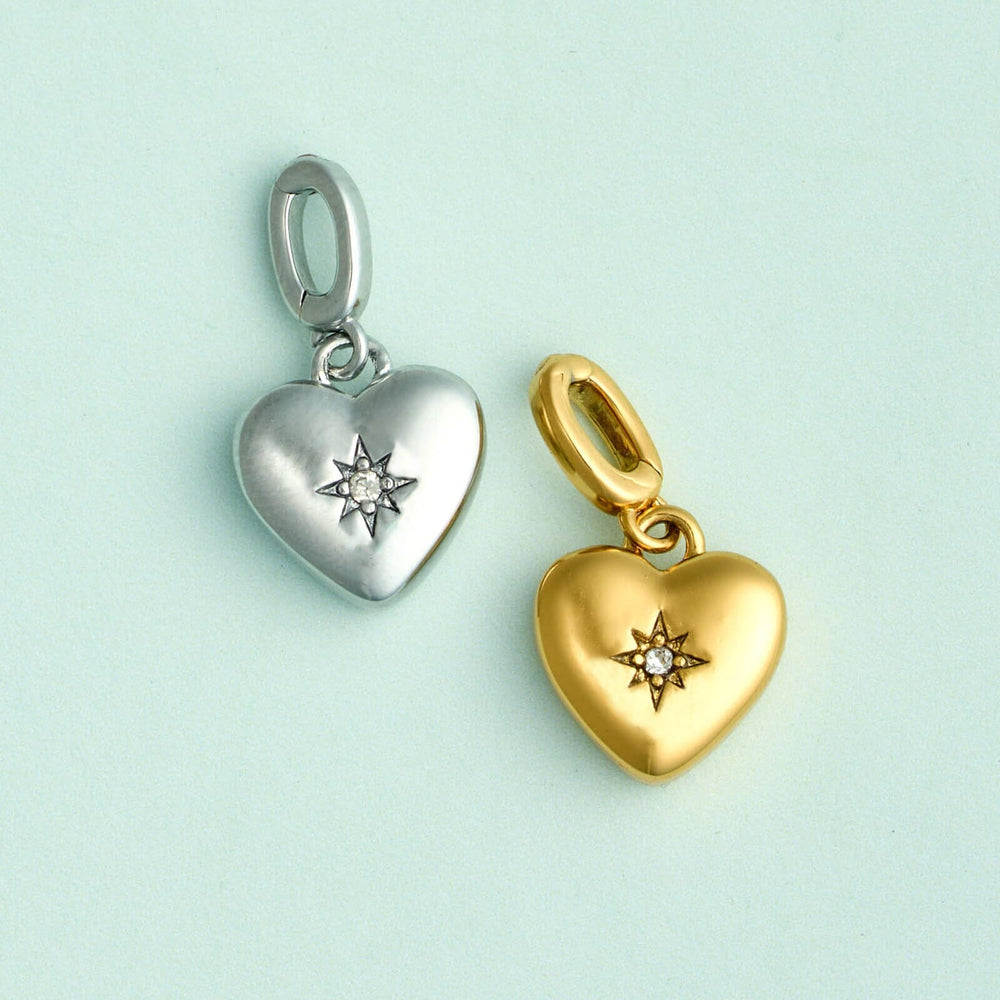 Harper Starburst Heart Charm 3