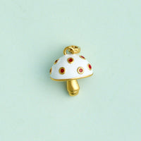 Harper Enamel Mushroom Charm Gallery Thumbnail