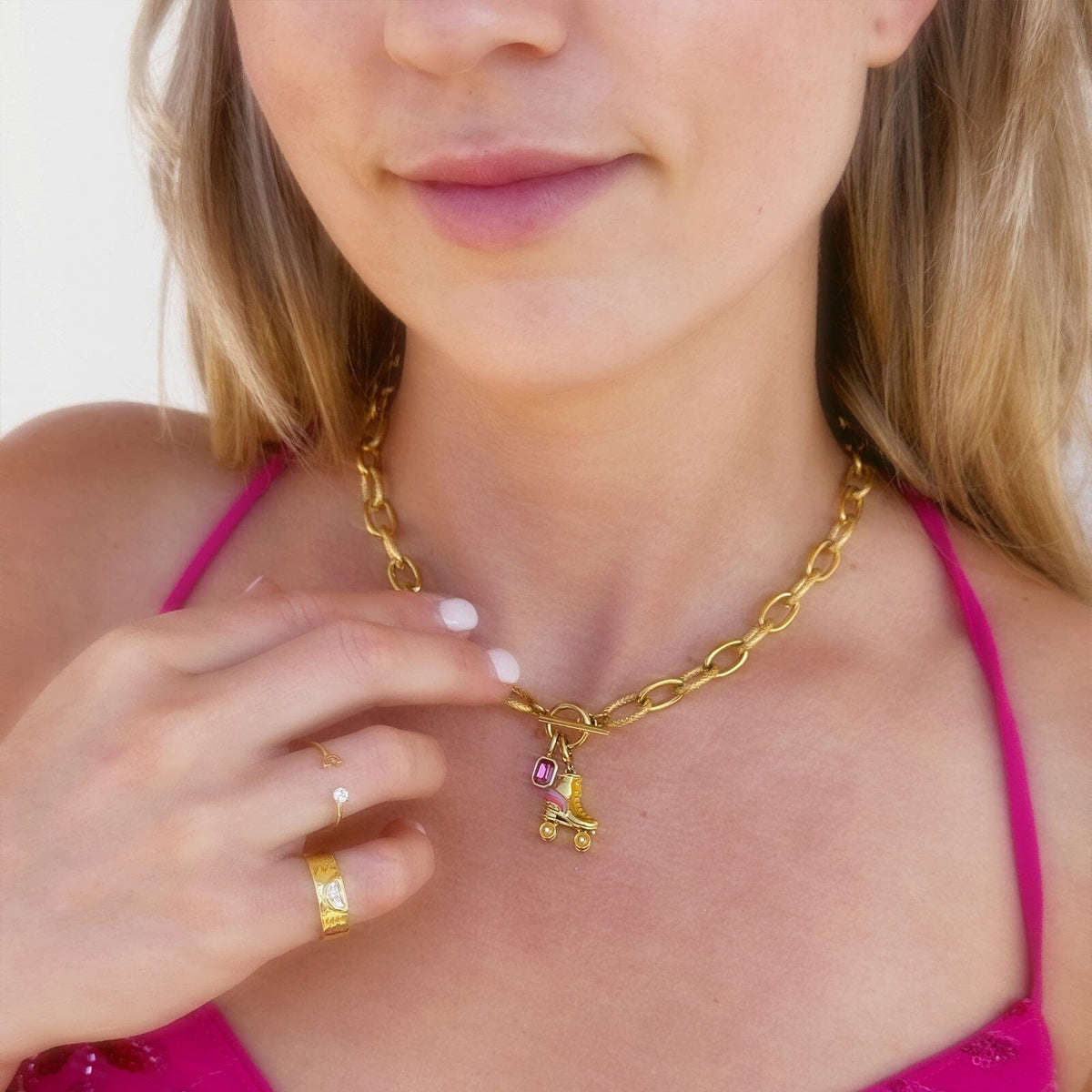 Harper Rollerskate Charm