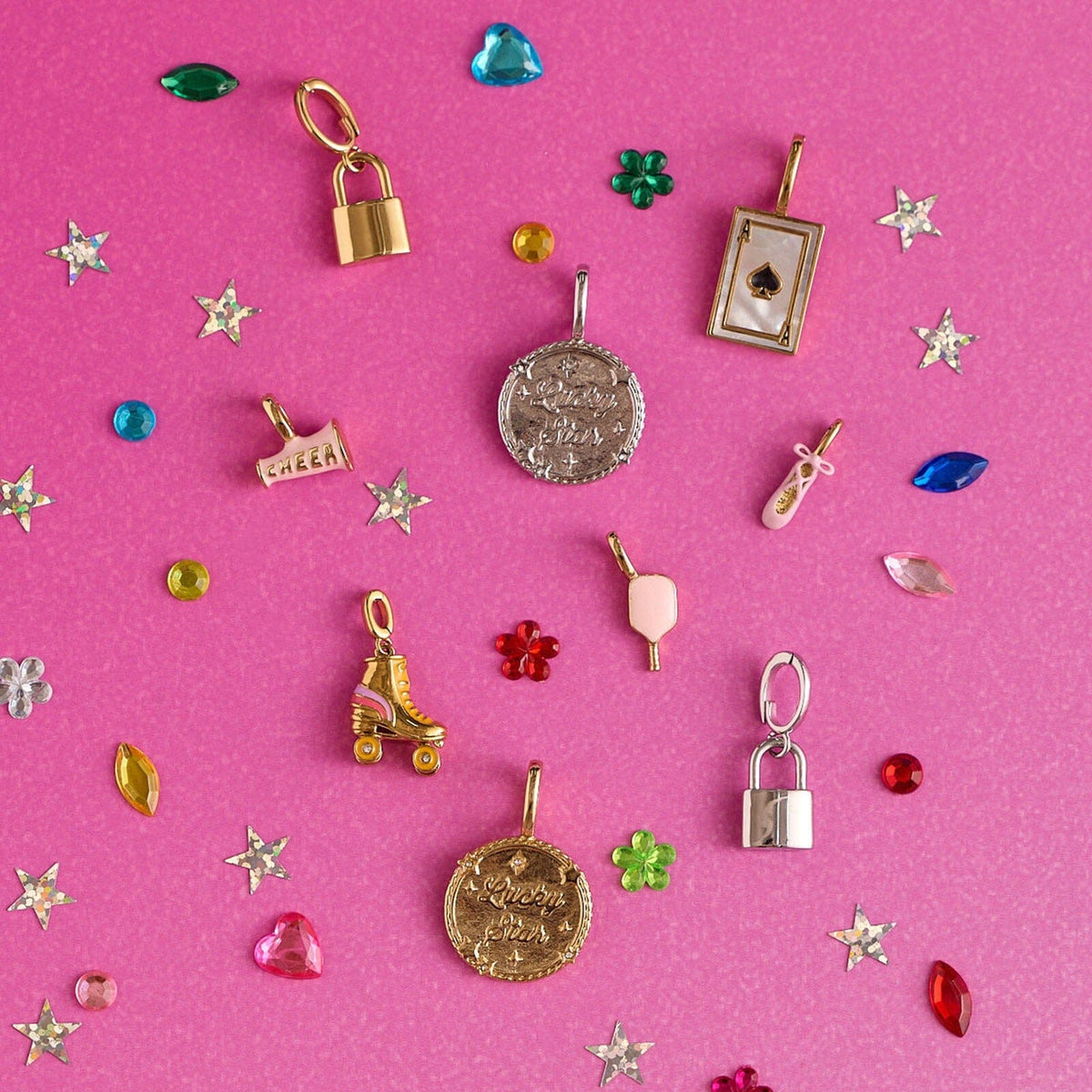 Harper Lucky Star Statement Charm