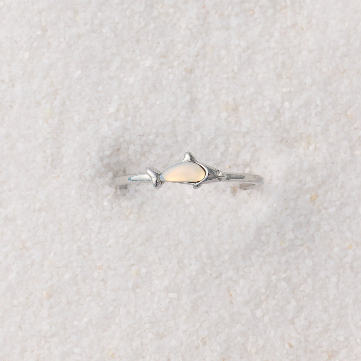 Shark Shimmer Ring
