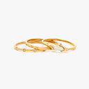 Shark Shimmer Ring Stack