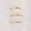 Shark Shimmer Ring Stack