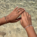 Shark Shimmer Ring Stack