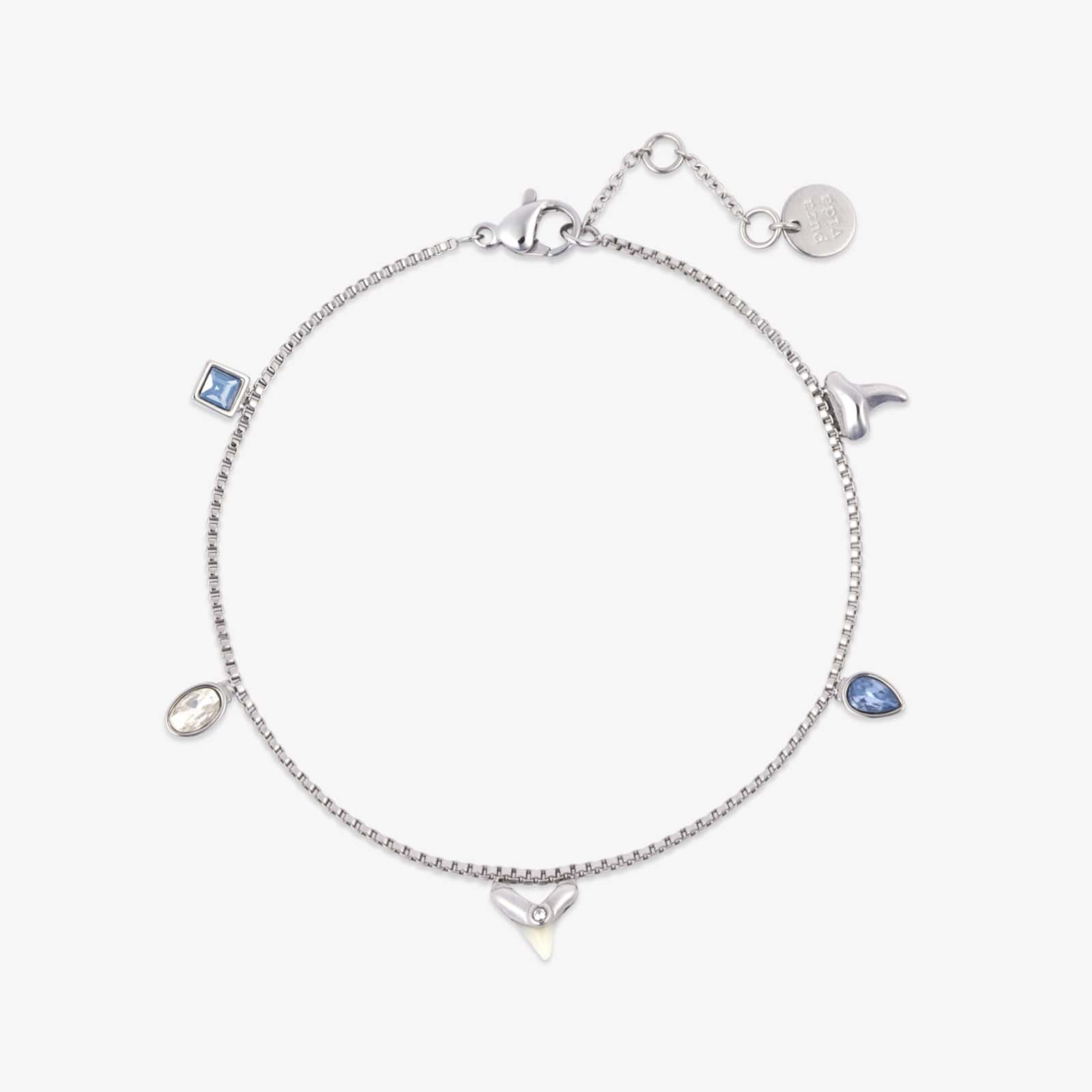 Shark Tooth Multi Charm Bracelet