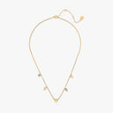 Shark Tooth Multi Charm Necklace