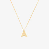 Initial Pendant Necklace