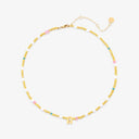 Initial Pearl & Seed Bead Choker
