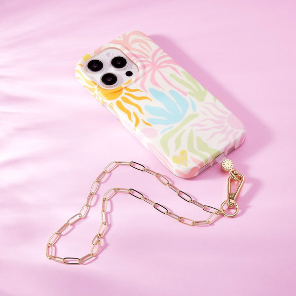 Paperclip Chain Wristlet Phone Chain