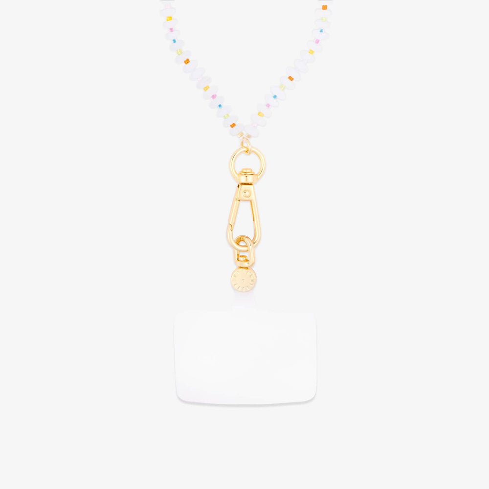 Iridescence Bead Wristlet Phone Chain 11