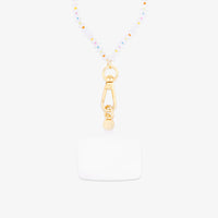 Iridescence Bead Wristlet Phone Chain Gallery Thumbnail