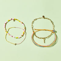 Harper Paperclip Chain Anklet Gallery Thumbnail