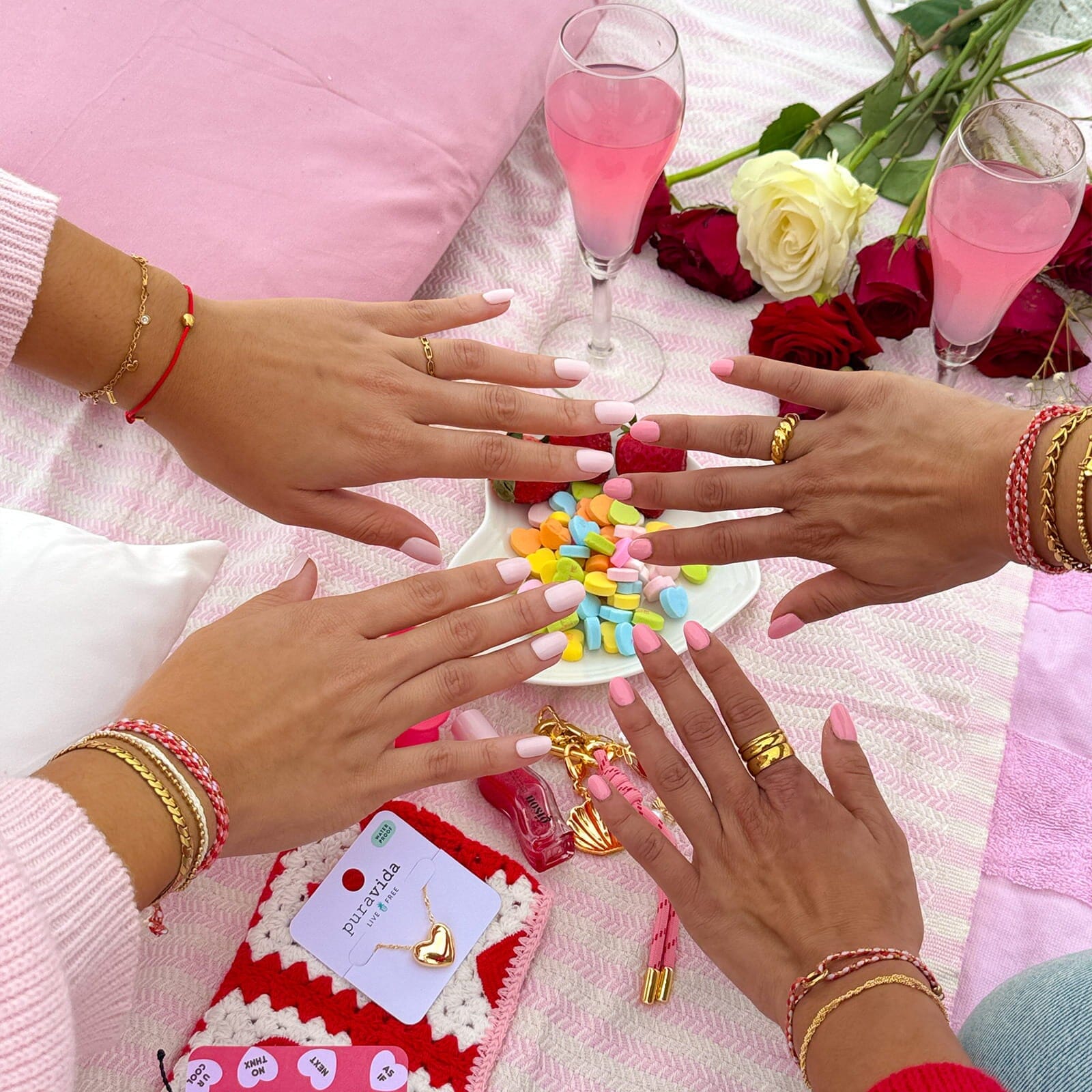 Layered Twisted Rope Chain Bracelet