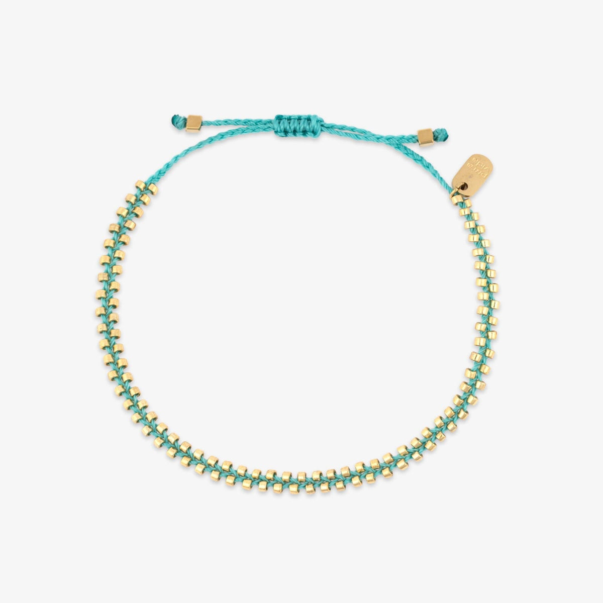 Goldie Woven Seed Bead Bracelet