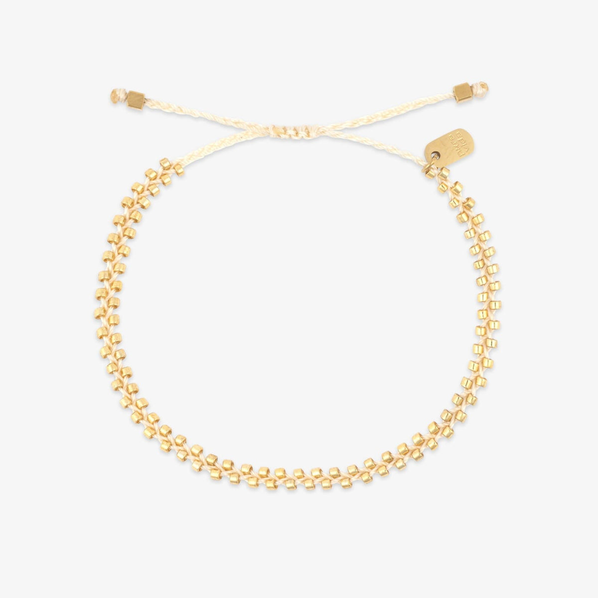 Goldie Woven Seed Bead Bracelet