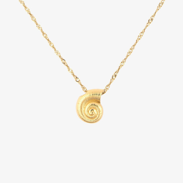 Seashell Pendant Necklace