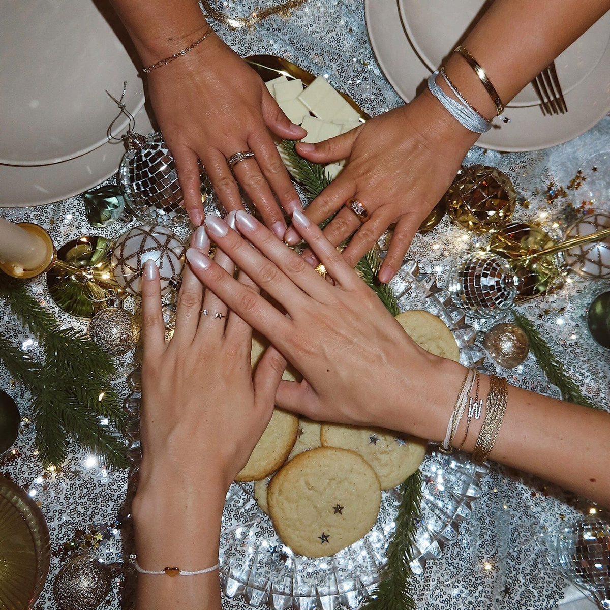 Sparkle Layered Chain Bracelet