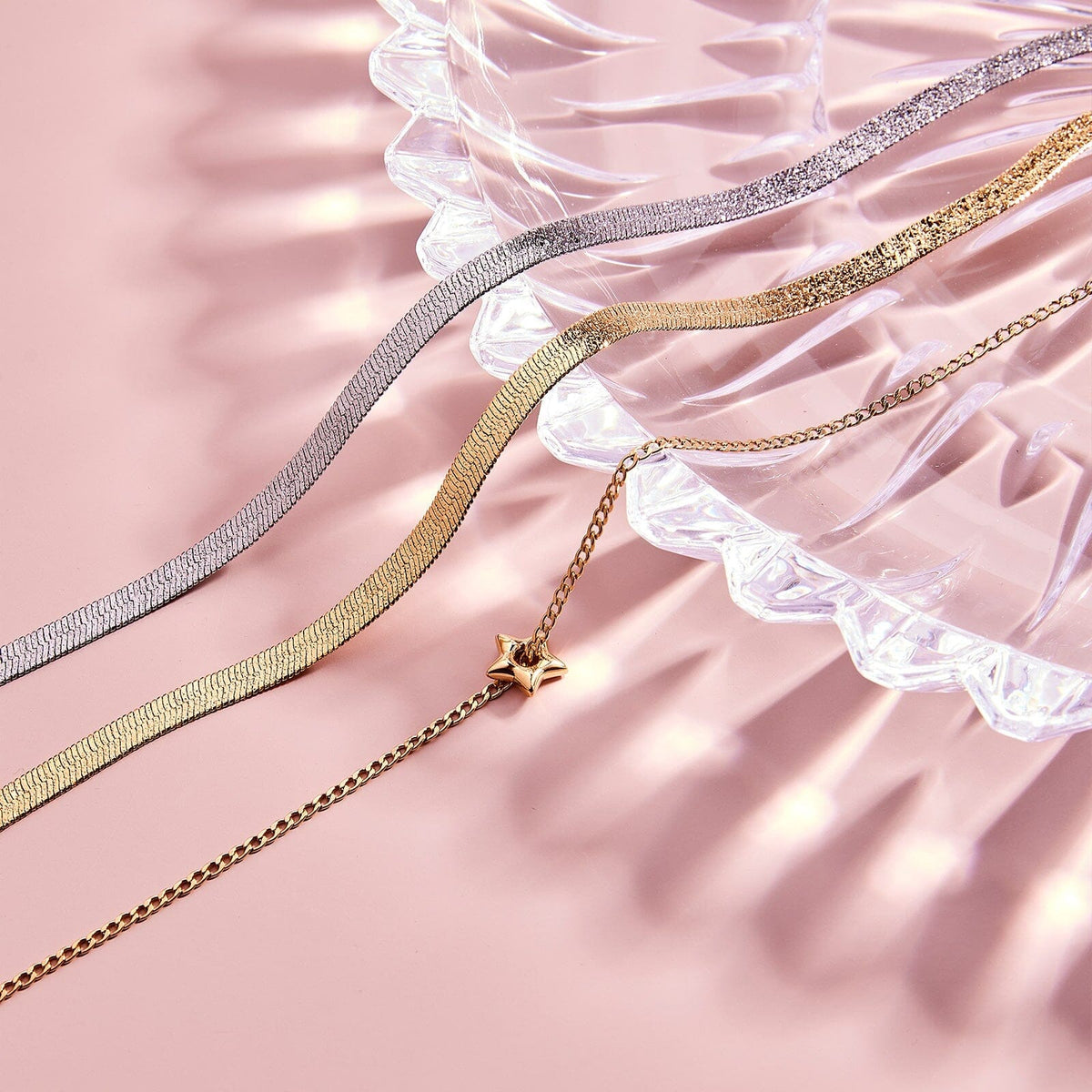 Herringbone Chain Necklace