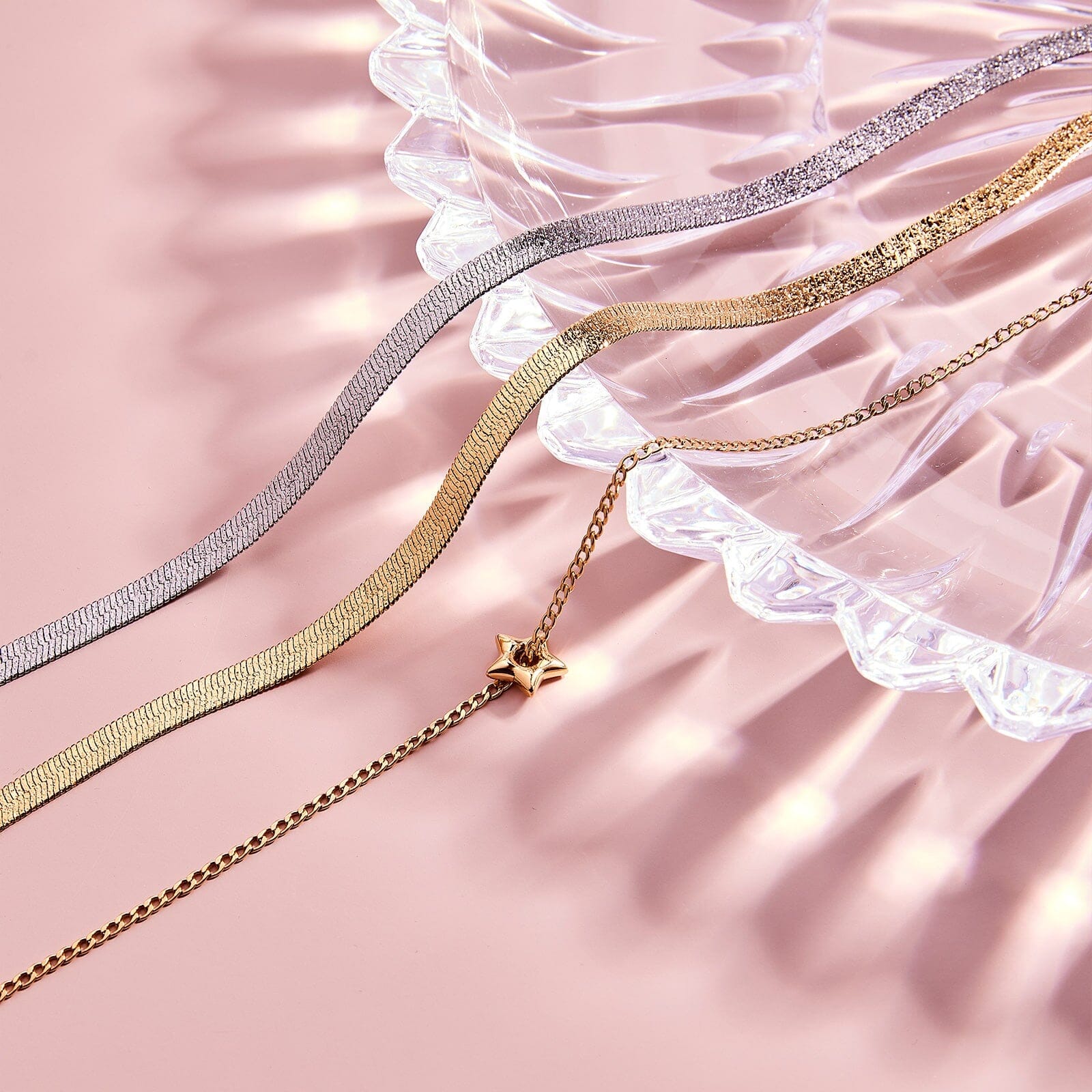 Herringbone Chain Necklace