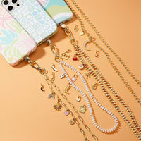 Iridescence Bead Wristlet Phone Chain Gallery Thumbnail