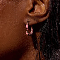 Coastline Hoop Earrings Gallery Thumbnail