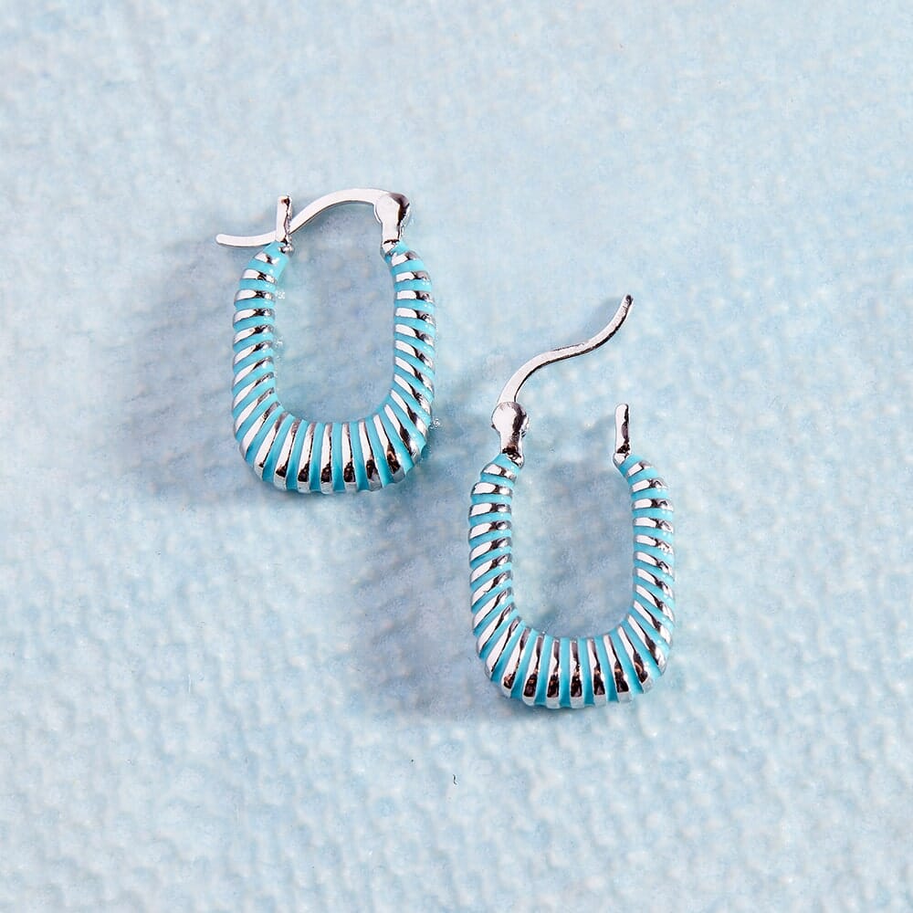 Coastline Hoop Earrings 5