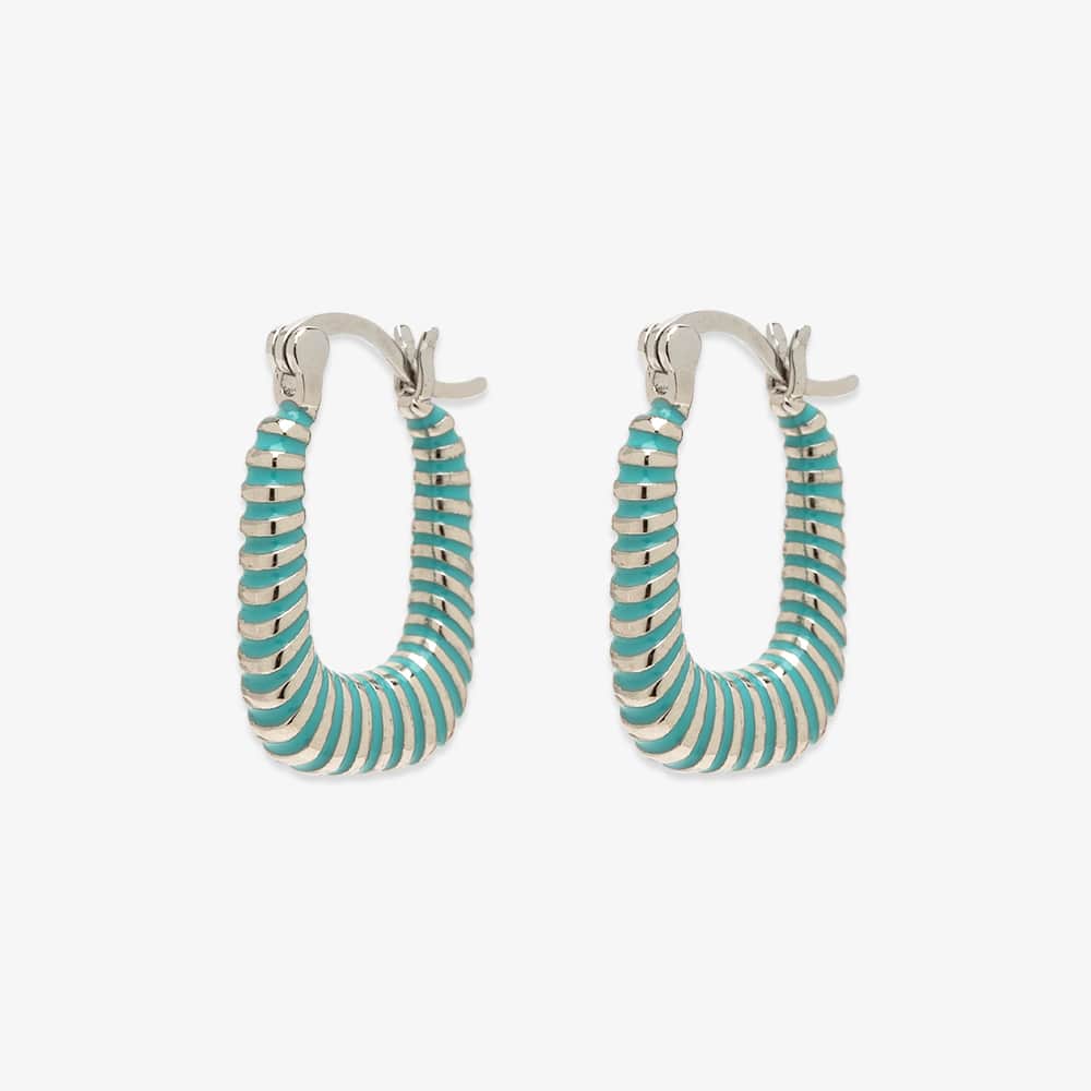 Coastline Hoop Earrings 1