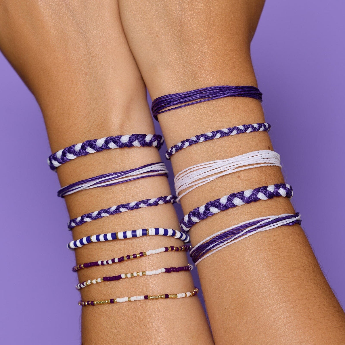 Purple & White Collection