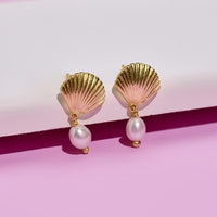 Island Pearl Earrings Gallery Thumbnail