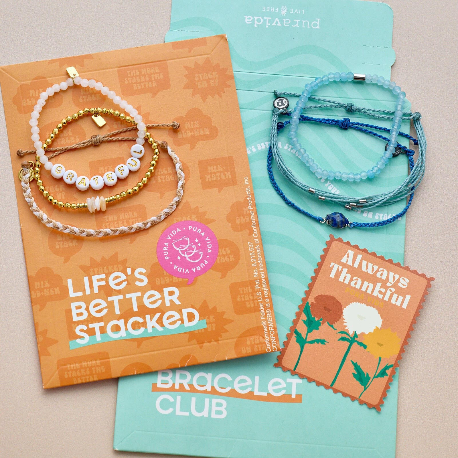 Pura Vida Monthly Rebillable Bracelet Subscription