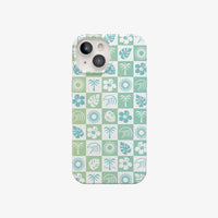 Coastal Checkers iPhone Case