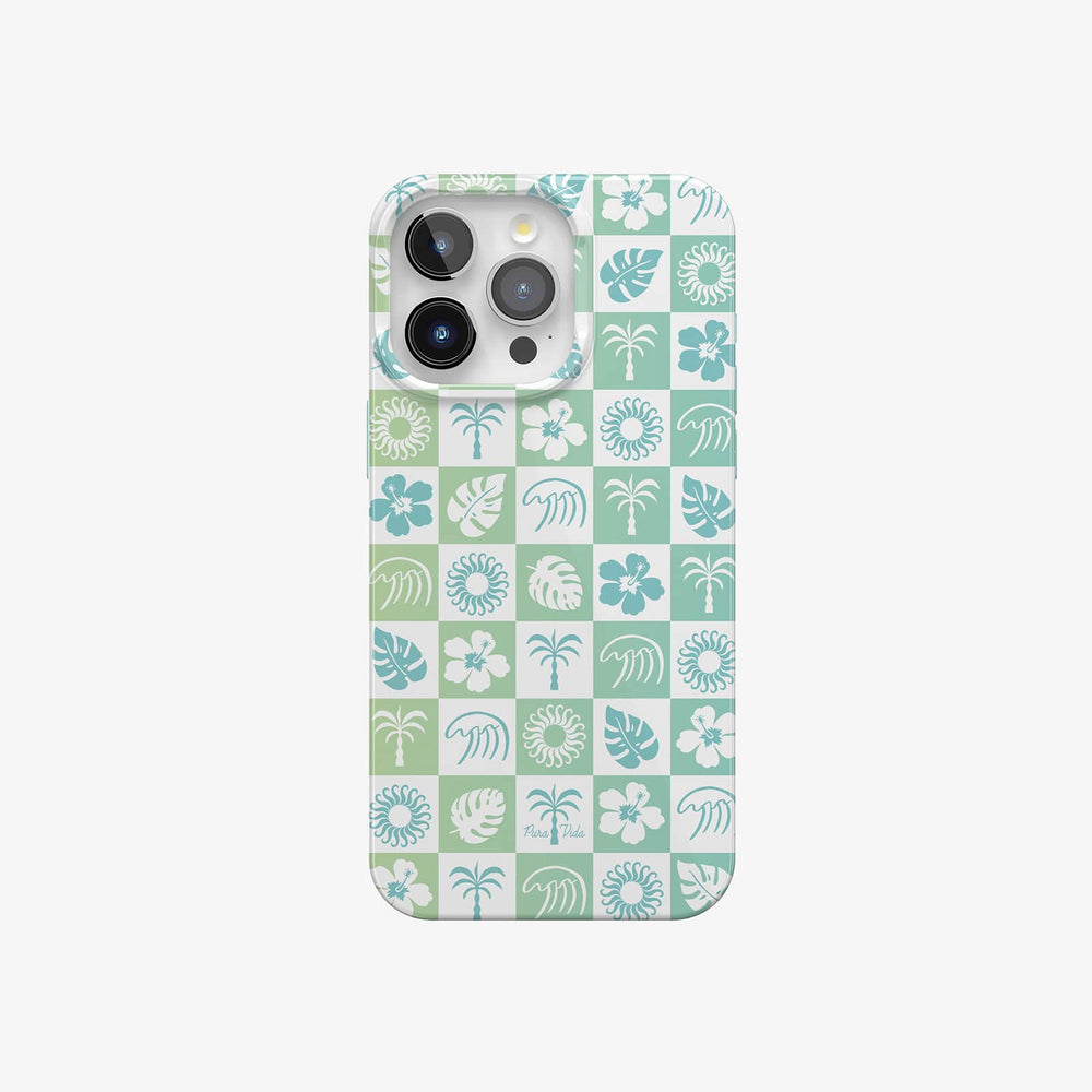 Coastal Checkers iPhone Case 11