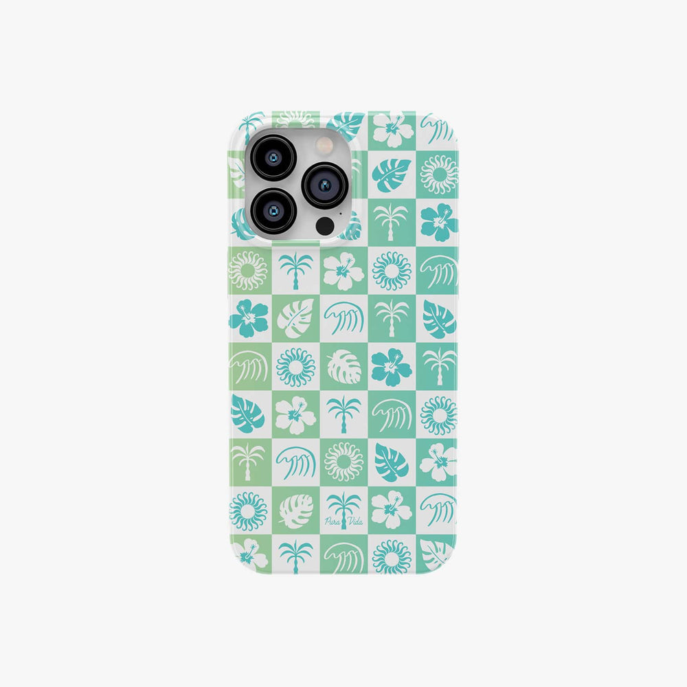 Coastal Checkers iPhone Case 13