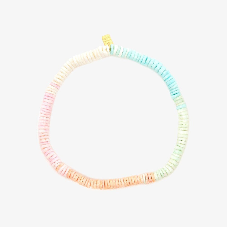 Pink Sands Puka Stretch Anklet