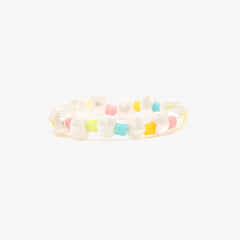 Rainbow Reef Pearl Stretch Ring