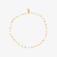 Rainbow Reef Pearl Stretch Anklet Gallery Thumbnail