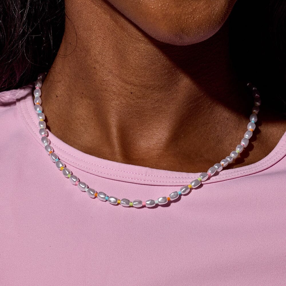 Rainbow Reef Pearl Choker 2