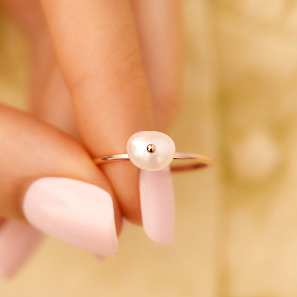 Bitty Pearl Ring 5