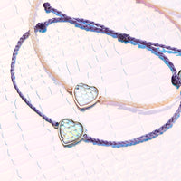 Mermaid Heart Charm Bracelet Gallery Thumbnail