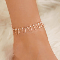 Fringe Bead Anklet Gallery Thumbnail